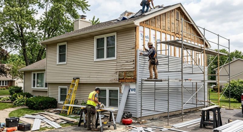 House Siding Replacement in Danbury, CT