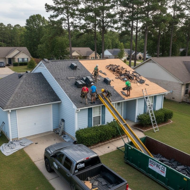 Shingle Roof Replacement in Fredericksburg, VA