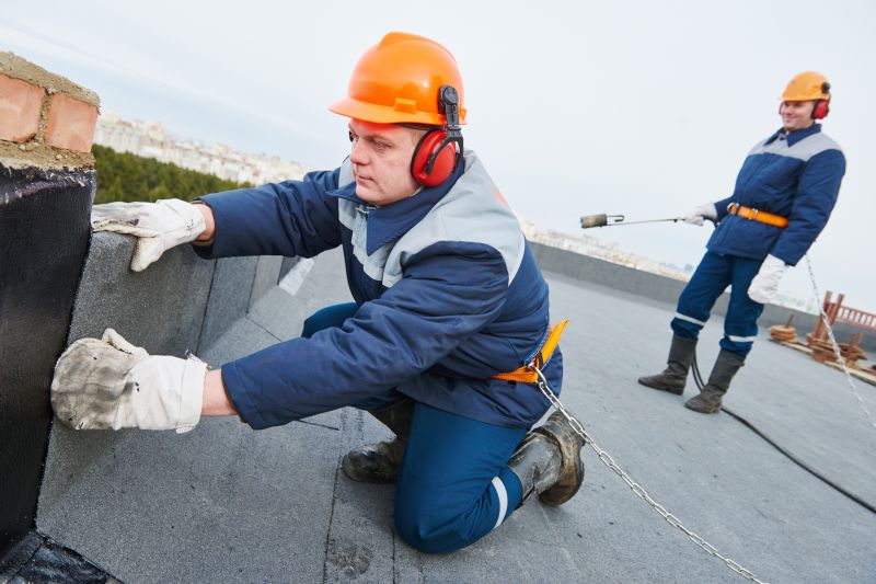 Flat Roof Construction in Naperville, IL