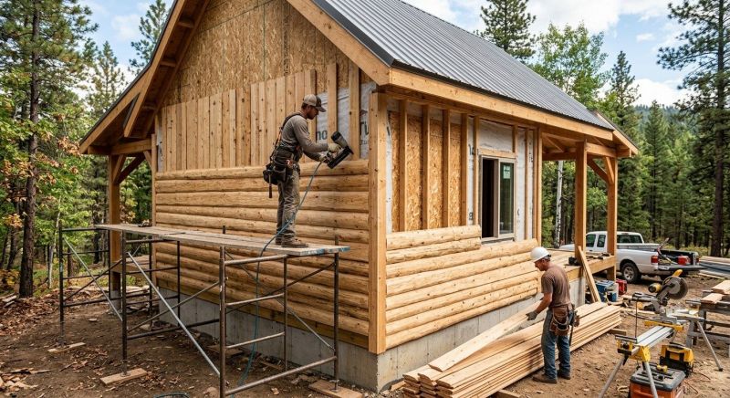 Log Siding Replacement in Fairfield County, CT