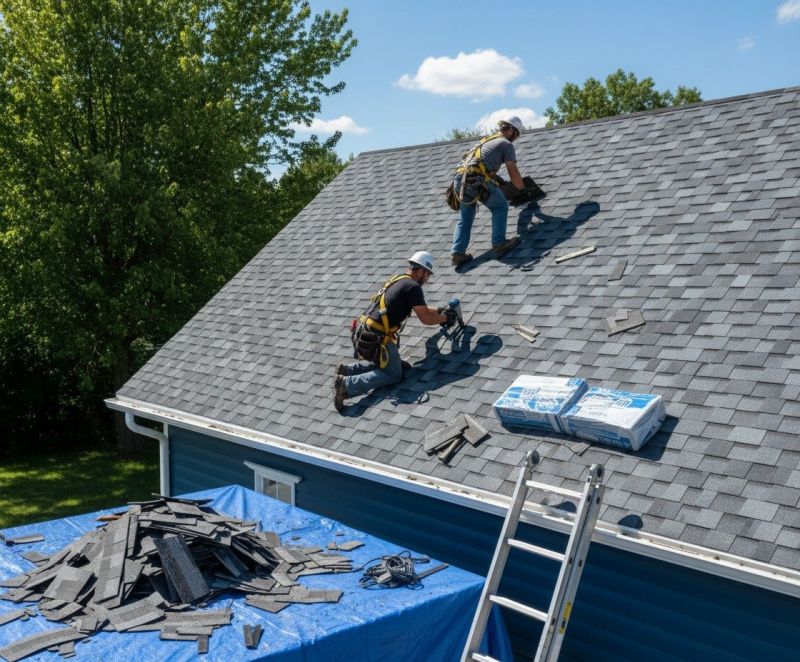 Shingle Roof Replacement in Warwick, RI